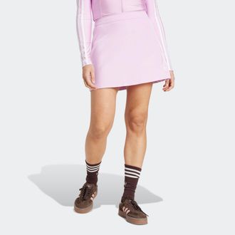 adidas adidas Originals Sweatrock 3S MINI SKIRT klassische Silhouette, k&uuml;rzerer Schnitt, aus Polyester und Elasthan