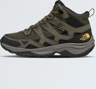 The North Face Mens Hedgehog 3 Mid Waterproof Boots In Tnf Black/asphalt Grey