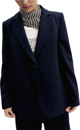 Emme Di Marella Emme DI Marella - Giga Jacket - Dames - Jassen - Blauw - Maat: S Poliester