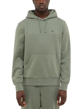 Mustang Sweatshirt MUSTANG Herren Style Bronson, Herren, Gr. L, gr&uuml;n, 80% Baumwolle, 20% Polyester, regular fit, Sweatshirts Sweatshirt