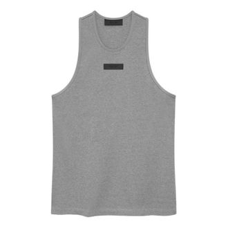 Fear of God Tank Top Dark Heather Oatmeal 125SP242043F