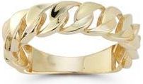 Ember Fine Jewelry Curb Chain Ring in Gold at Nordstrom Rack, Size 9