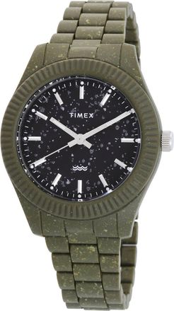 Timex Legacy Ocean Quartz Black Dial Mens Watch TW2V77100JR