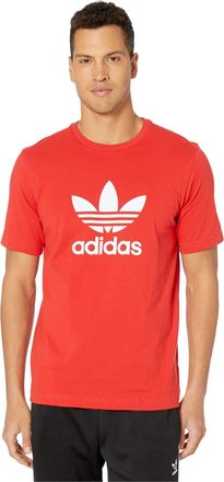 adidas Originals Mens Adicolor Classics Trefoil T-Shirt, Lush Red, S