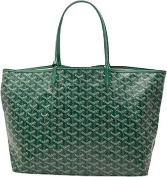Goyard Pre-owned Saint Louise PM Tote Bag - Dames - Vintage Shopper - Groen - ONE Size - Vintage