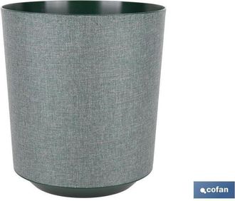 cofan Cofan - Maceta O Macetero Gama Textil Color Verde Pp &Oslash; 285 X 316 Mm 16 L Caja 4 Unid
