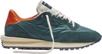 Hidnander Tenkei Man Stijlvol Horloge - Heren - Sneakers - Groen - 41 EU - Leer - Schoenen