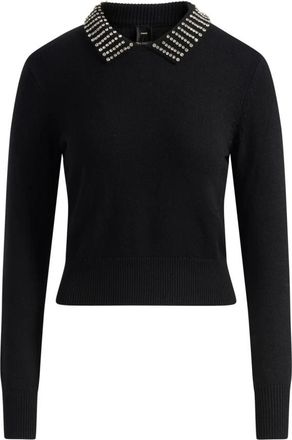 Pinko Pinko, Truien & Vesten, Dames, Zwart, M, Wol, Ventotene Sweater