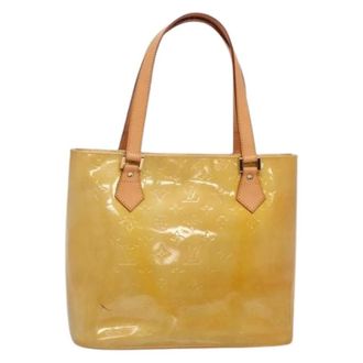 Louis Vuitton Pre-owned Tote Bags, female, Yellow, Size: ONE SIZE Pre-owned Leather louis-vuitton-bags