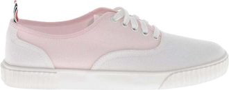 Thom Browne Pink Color Block Funmix Sneakers