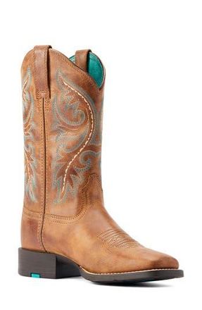 Ariat Round Up Zip Back Desert Sand Boot in Brown at Nordstrom Rack, Size 9.5