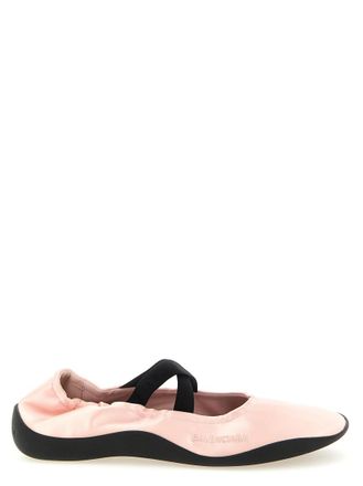 Balenciaga Pink Solid Shibuya Ballet Flats