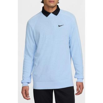 Nike The Tour Golf Sweater in Psychic Blue/Black at Nordstrom Rack, Size Xxx-Large