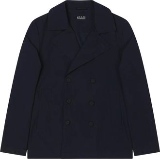 AT.P. CO Blauwe Winterjas - Heren - Blazers - Blauw - S - Jassen