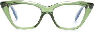Cutler and Gross 9241 cat-eye glasses - unisex - Acetate - 52 - Green