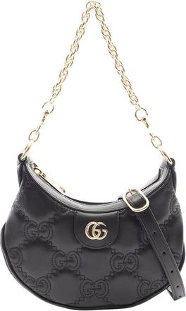 Gucci Pre-owned Gucci Mini GG Marmont Matelasse Calfskin Satchel Ladies YATJ1YXK7B9YOXKF