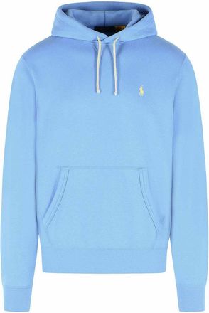 Polo Ralph Lauren Light Blue Cotton Blend Sweatshirt