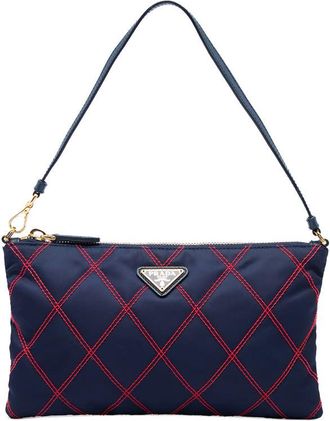 Prada Pre-owned Prada Impuntu Tessuto Shoulder Bag Ladies F7BLL1SW1G226B3J
