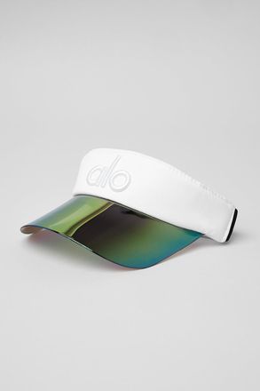 Alo | Airlift Solar Visor Hat in White
