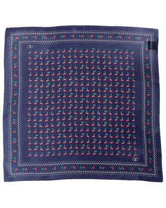 Valentino Cherryfic Silk Scarf