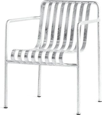 HAY Palissade Dining Armchair, hot galvanised