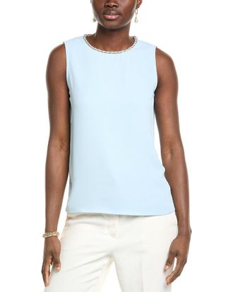 Gracia Chain Neckline Top
