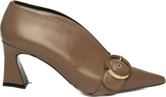 Albano Schoenen, Dames, Bruin, 39 EU, Leer, D&eacute;collet&eacute;
