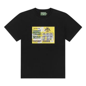 Denim Tears Scratch-Off T-Shirt Black SS25TSS0591376