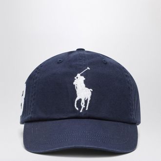 Polo Ralph Lauren Navy Blue Baseball Cap With Logo