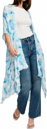 Gentle Fawn Mosaic Floral Cover Up In Petal