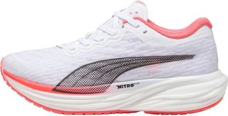 Puma (WMNS) PUMA Deviate NITRO 2 White Fire Orchid 376855-19