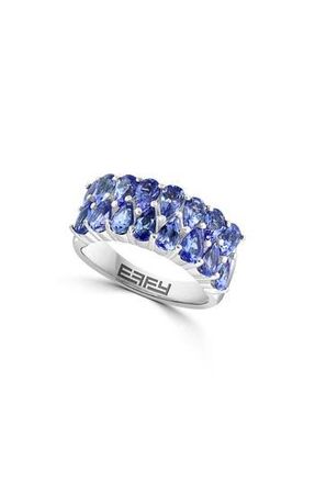 Effy Sterling Silver Tanzanite Ring in Purple at Nordstrom Rack, Size 7