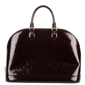 Louis Vuitton Pre-owned Womens Alma GM Handbag - Burgundy - One Size