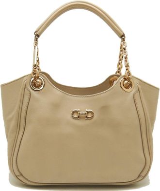 Ferragamo Leather Handbag (Pre-Owned)