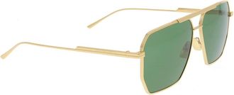 Bottega Veneta Accessoires, unisex, Geel, ONE Size, Zonnebril