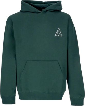 HUF Huf, Heren, Sweatshirts & Hoodies, Groen, Maat: XL Katoen