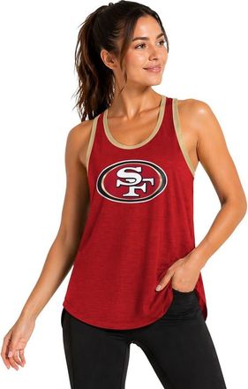 G-III 4Her by Carl Banks Womens G-III 4Her by Carl Banks Scarlet San Francisco 49ers Tater II Racerback Tank Top at Nordstrom, Size X-Small