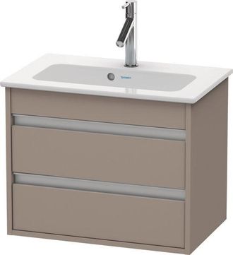 Duravit Duravit - Mueble De Pared Compact 6452, 2 Cajones, Con Sif&oacute;n Y Delantal