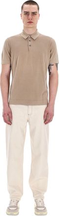 Drumohr Frosted Superlight Cotton Polo