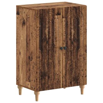 vidaXL Armario Zapatero Alkmaar 59,5 X 39,5 X 90 Cm Madera Envejecida Vidaxl