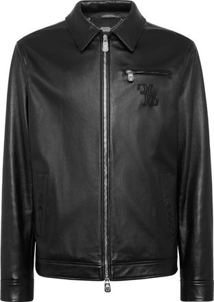 Billionaire Boys Club Nappa Leather Blouson Men in Black at Nordstrom, Size Xx-Large