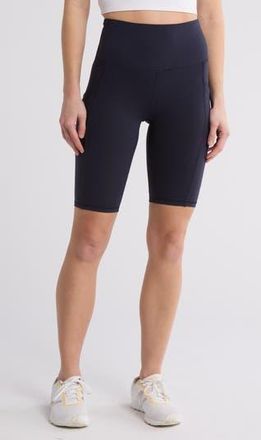 Marika Olivia High Waist Shaping Bermuda Shorts in Midnight Blue at Nordstrom Rack, Size Small