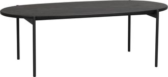 Rowico Ovaler Couch- und Beistelltisch Skye 120 x 60 cm