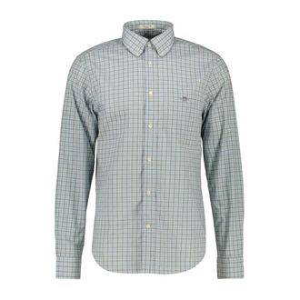 GANT Casual Shirts - Heren - Casual Overhemden - Groen - M - Overhemden