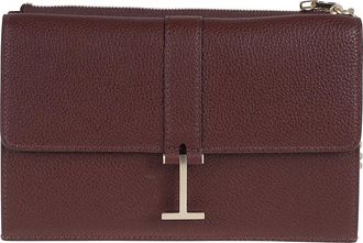 Tom Ford Chain Shoulder Bag - female - Tom Ford - Cross Body Bags - Red - ONE SIZE - Bags