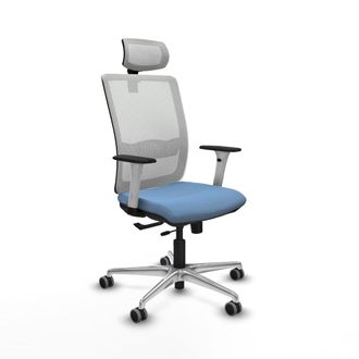 Piqueras y Crespo Piqueras Et Crespo Silla De Oficina Azul Cielo Ergon&oacute;mica