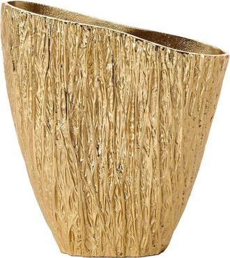 Tozai Home Home Pleats Vase With Slope Top Edge