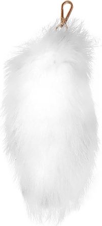 Generic Keychain Pendant,Faux Fox Tail Keychain Accessories,Charm Keyrings Faux Fur Animal Tail for Handbag or Backpack (D)