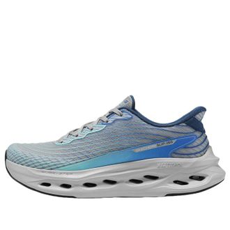 Skechers Max Cushioning Glide-Step Sapphire Grey Blue 220425-GYBL