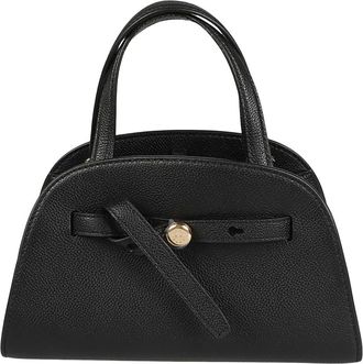 Tory Burch Small Romy Bauletto - Dames - Handtassen - Zwart - ONE Size - Leer - Tassen